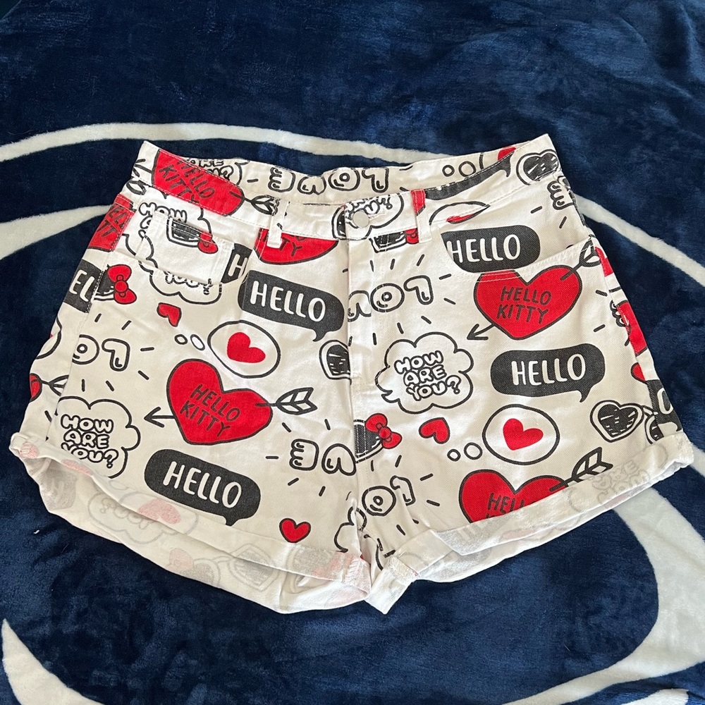 Hello Kitty Jean Shorts *Licensed*